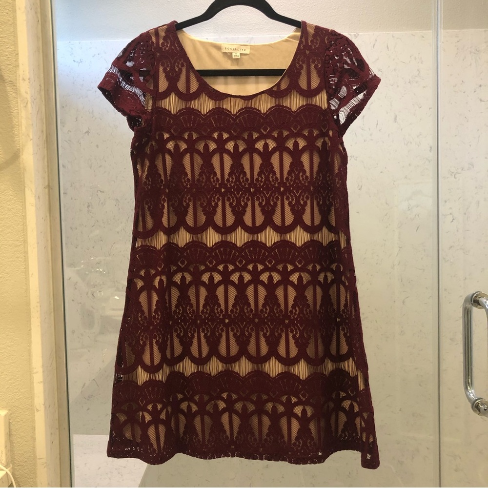 Socialite mini shift dress